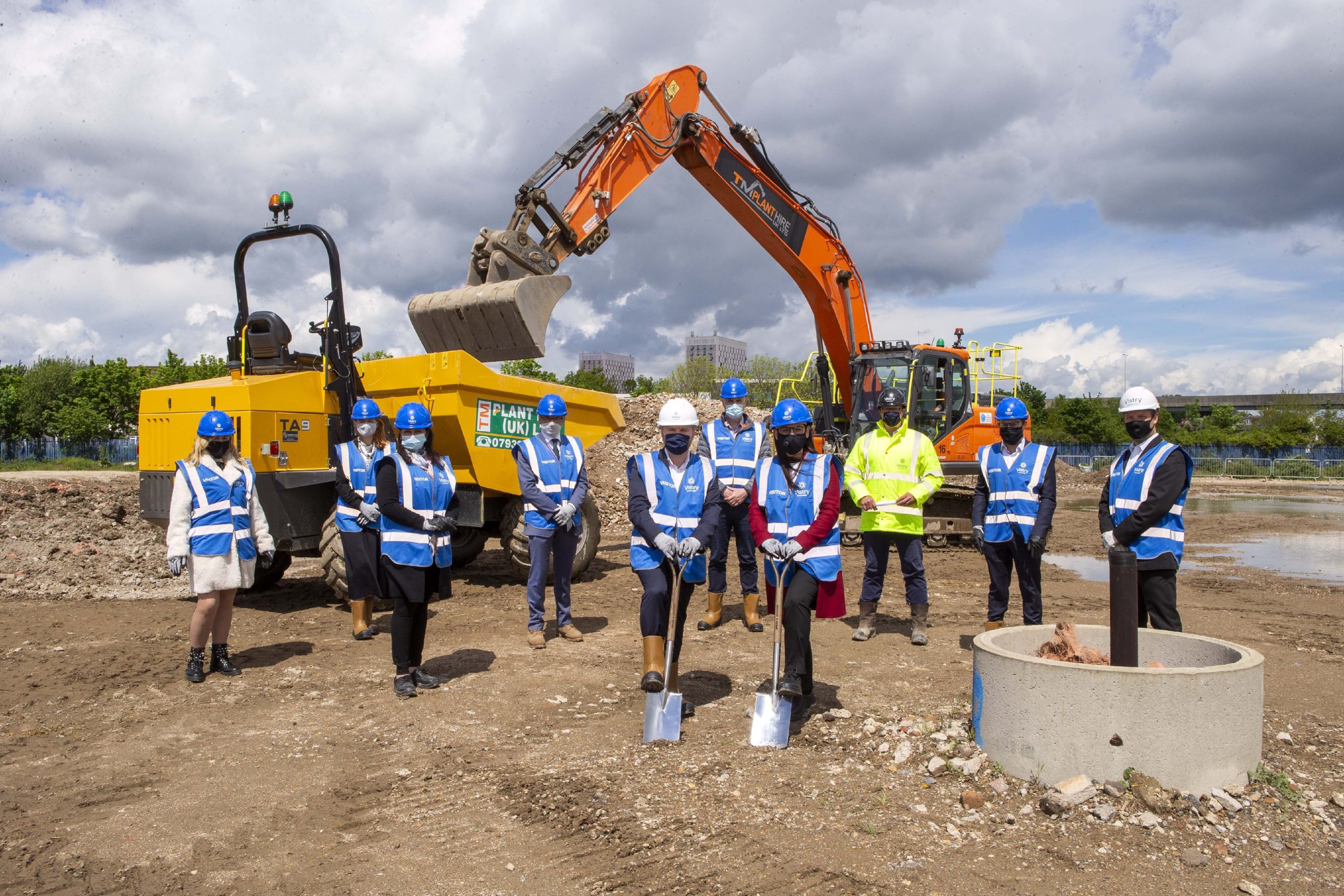 Meridian One Meridian Water - Milestone reached as first homes set to be constructed on Meridian Water